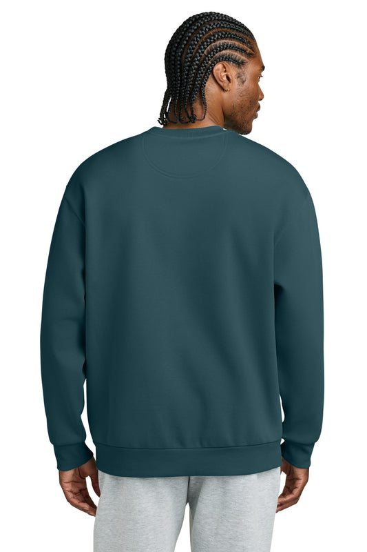 District VIT Heavyweight Fleece Crew DT6154 Deep Cyan