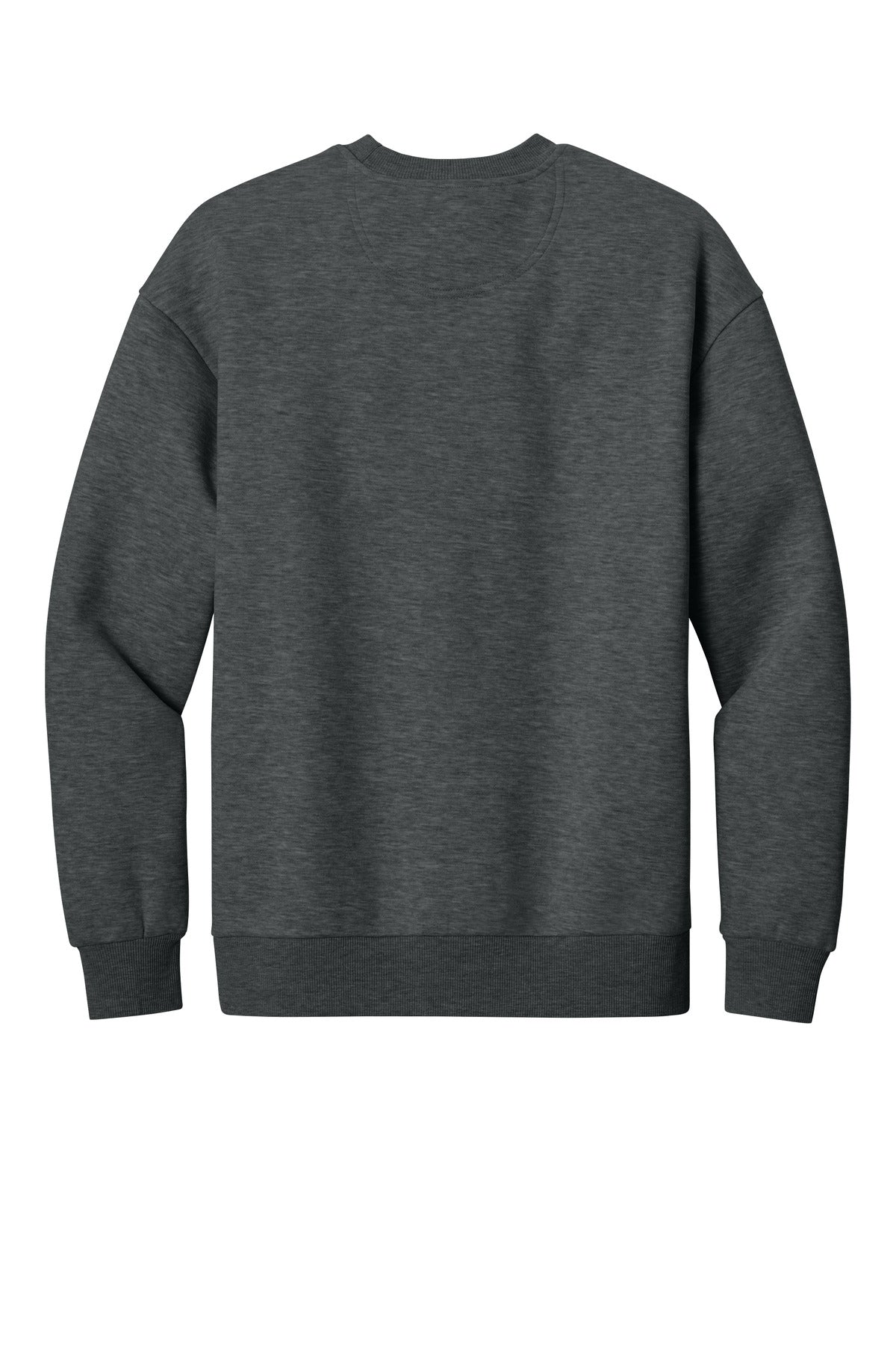 District VIT Heavyweight Fleece Crew DT6154 Heathered Charcoal