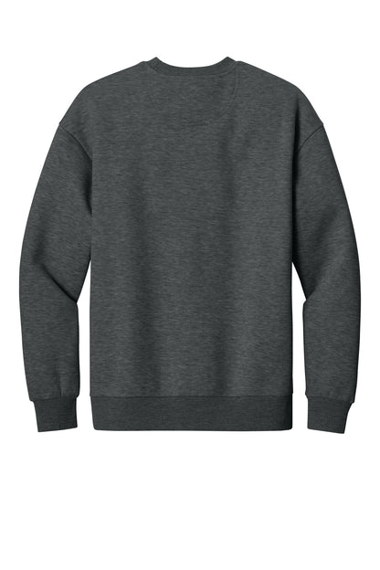 District VIT Heavyweight Fleece Crew DT6154 Heathered Charcoal
