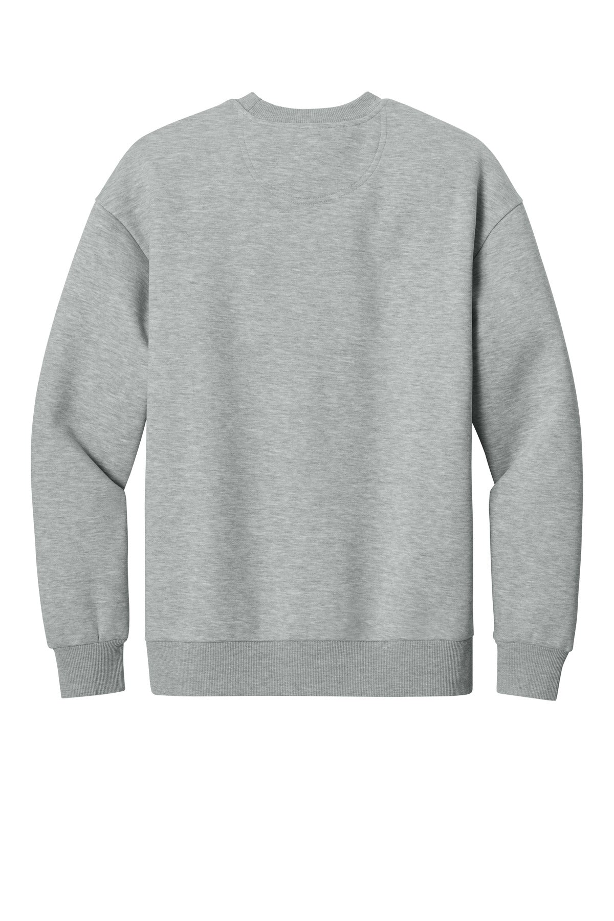 District VIT Heavyweight Fleece Crew DT6154 Light Heather Grey