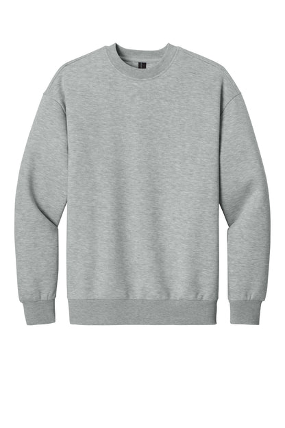 District VIT Heavyweight Fleece Crew DT6154 Light Heather Grey