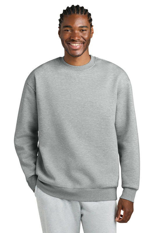 District VIT Heavyweight Fleece Crew DT6154 Light Heather Grey