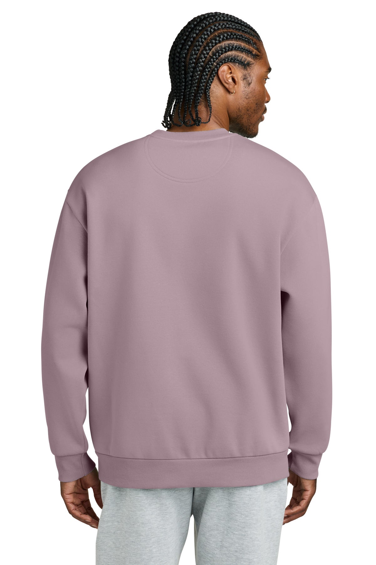 District VIT Heavyweight Fleece Crew DT6154 Smoky Amethyst