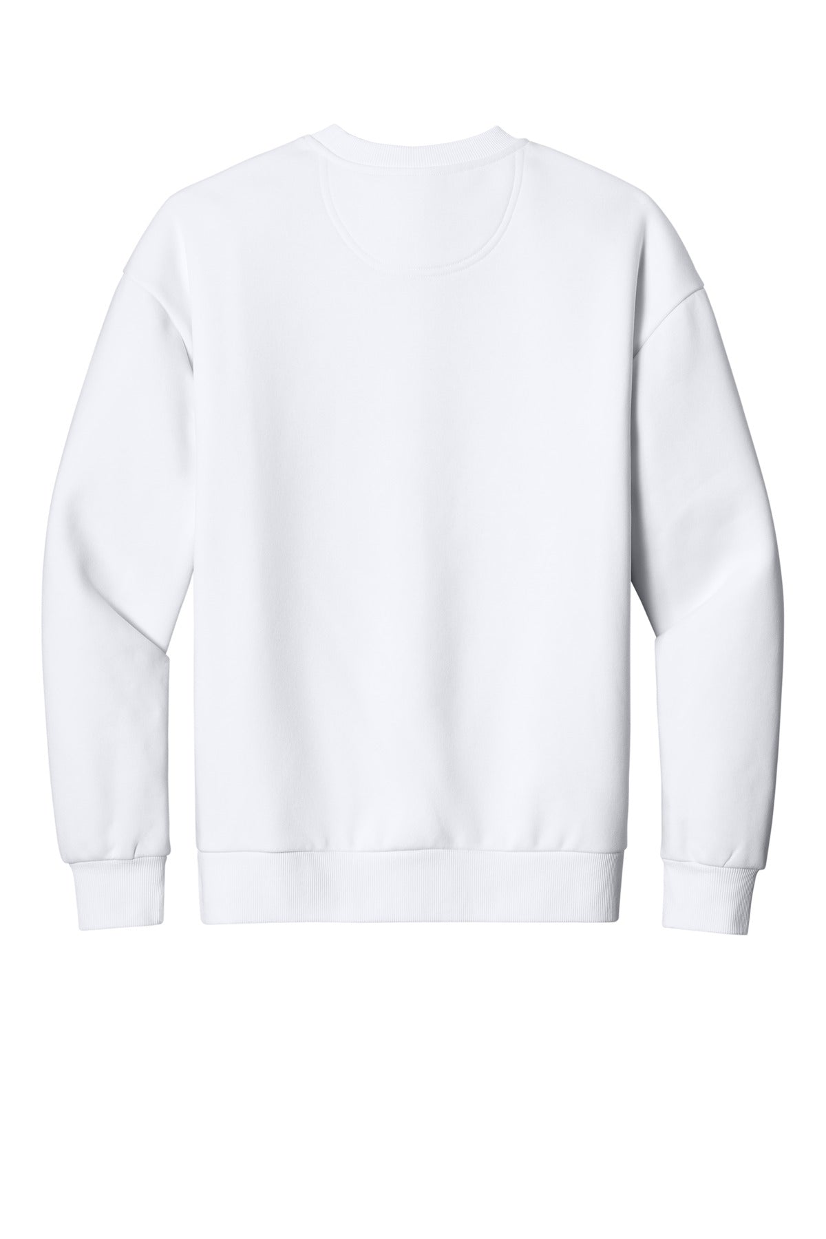 District VIT Heavyweight Fleece Crew DT6154 White