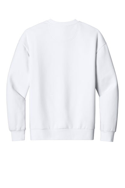 District VIT Heavyweight Fleece Crew DT6154 White
