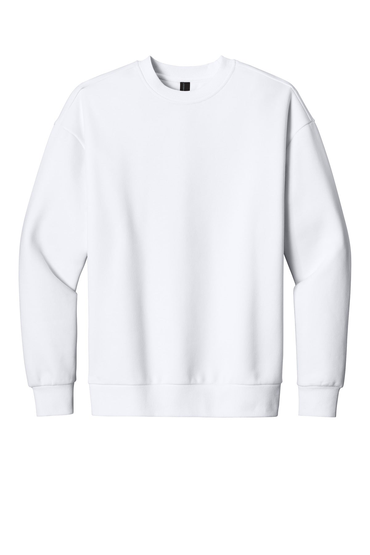 District VIT Heavyweight Fleece Crew DT6154 White