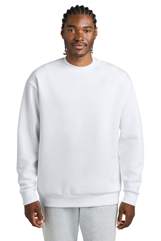 District VIT Heavyweight Fleece Crew DT6154 White