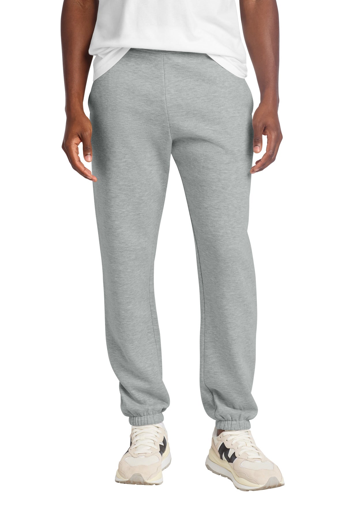 District VIT Heavyweight Fleece Sweatpant DT6162 Light Heather Grey