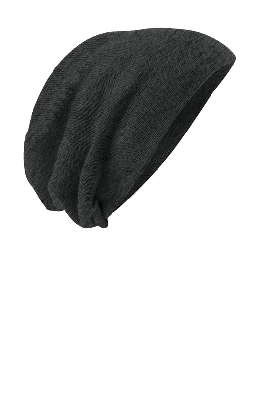 District Slouch Beanie DT618 Charcoal Heather