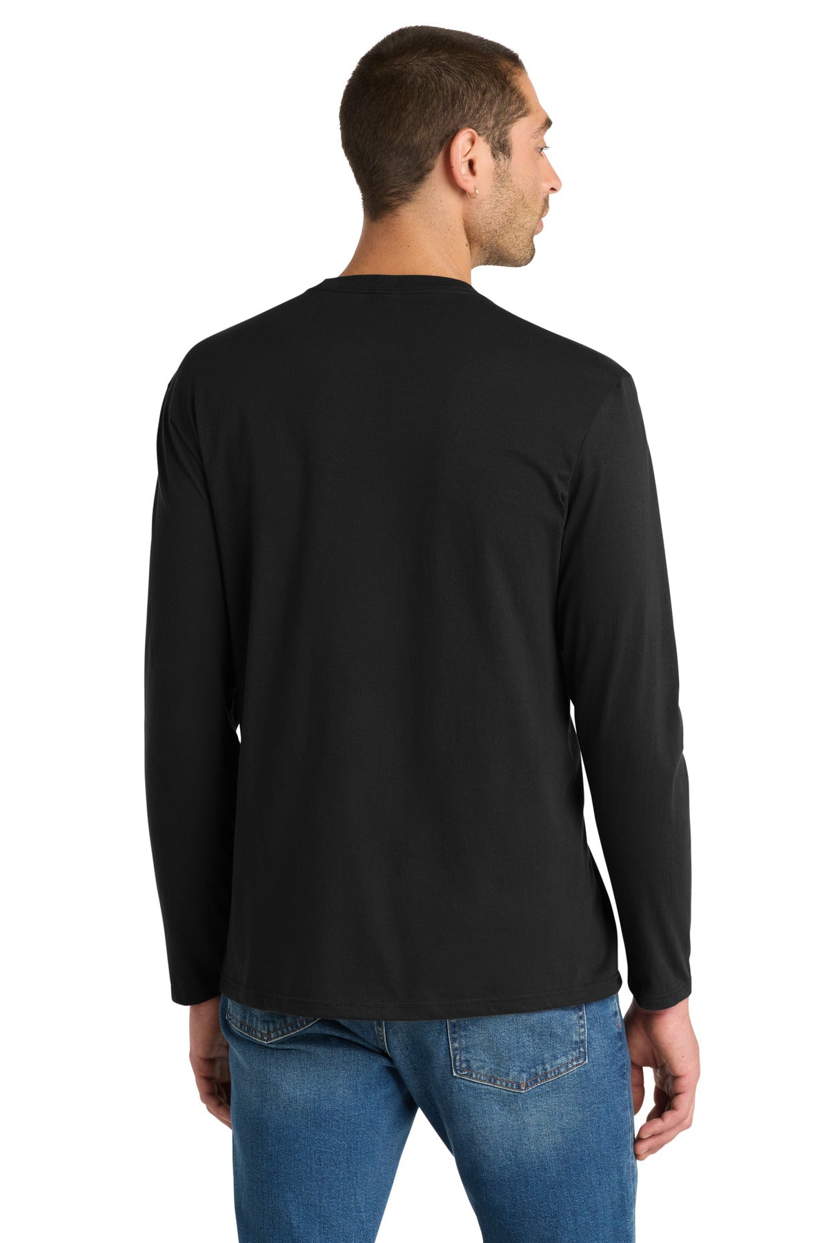 District Very Important Tee Long Sleeve DT6200 Black