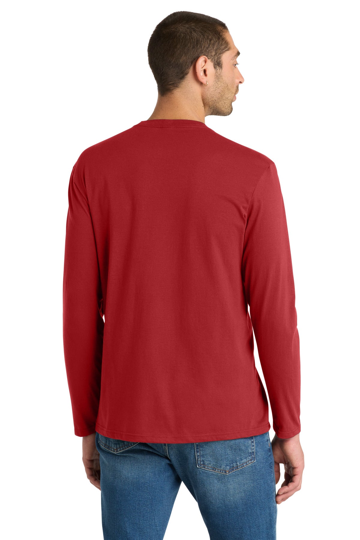 District Very Important Tee Long Sleeve DT6200 Classic Red