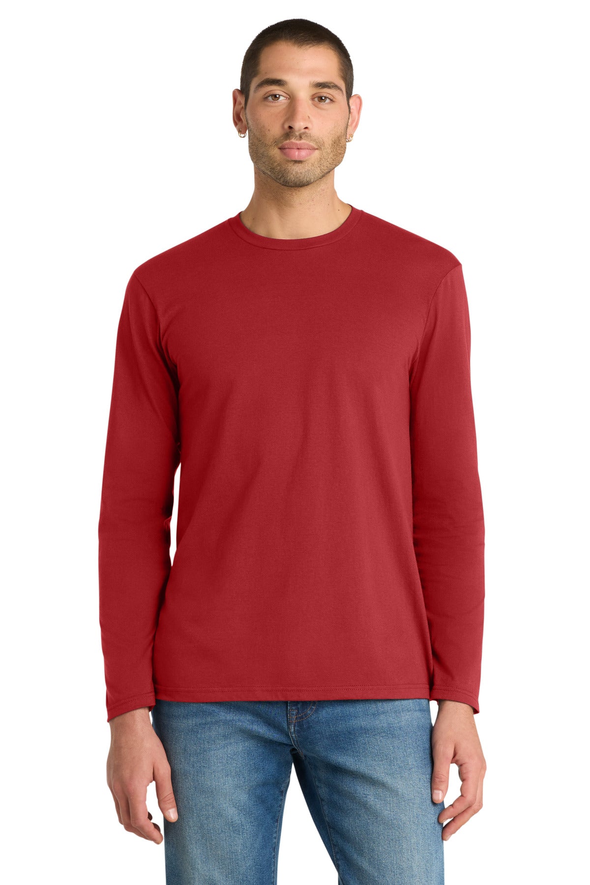District Very Important Tee Long Sleeve DT6200 Classic Red