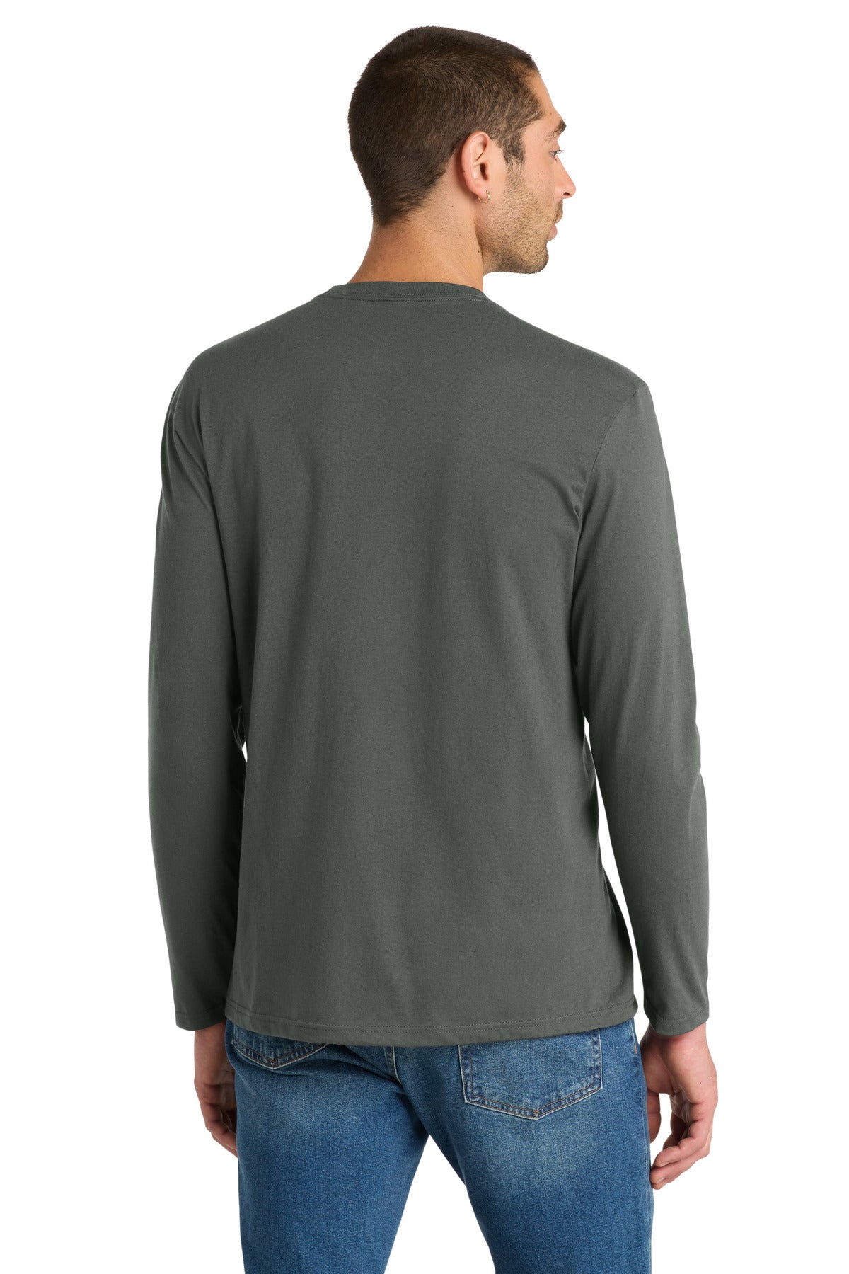 District Very Important Tee Long Sleeve DT6200 Deepest Grey