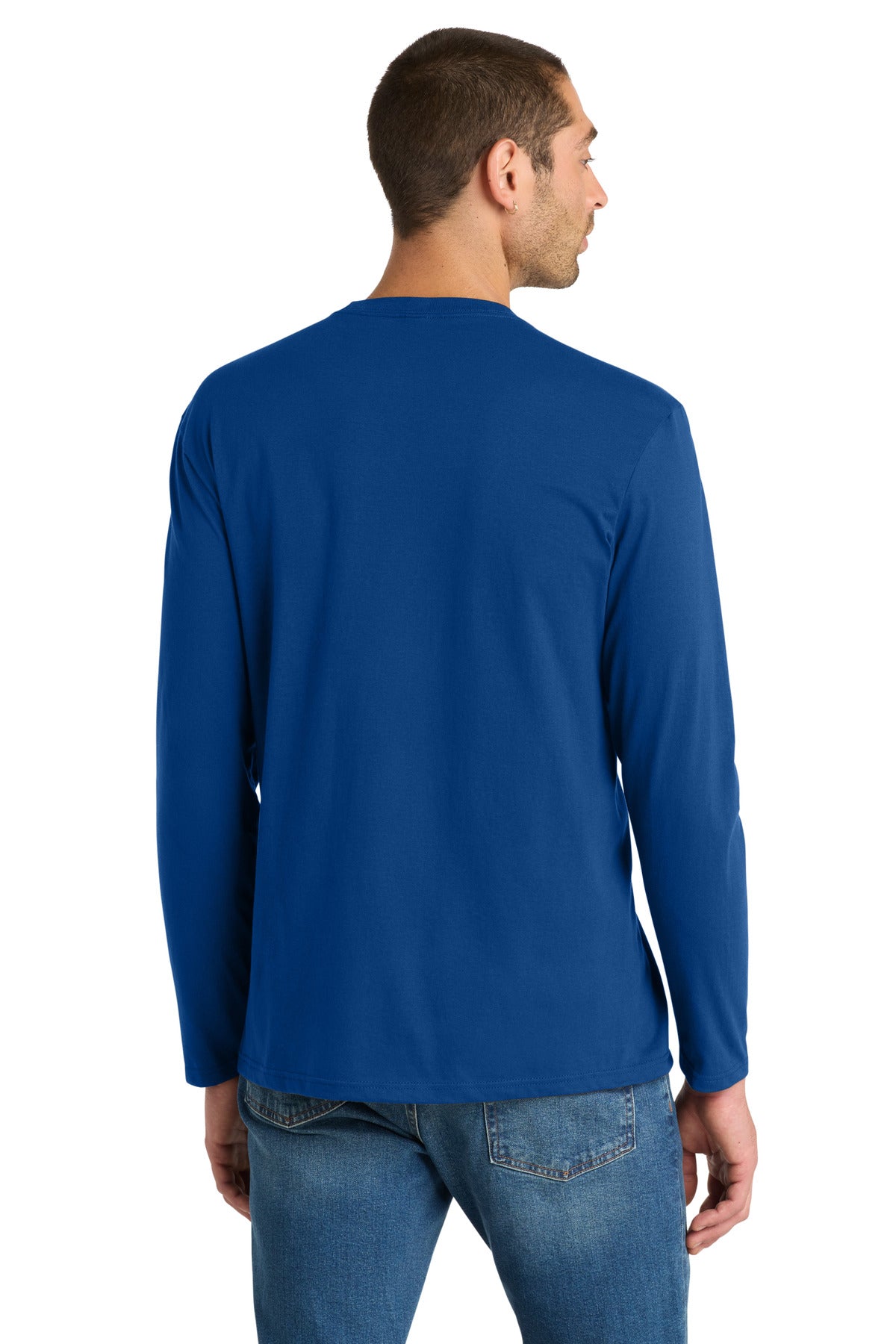 District Very Important Tee Long Sleeve DT6200 Deep Royal