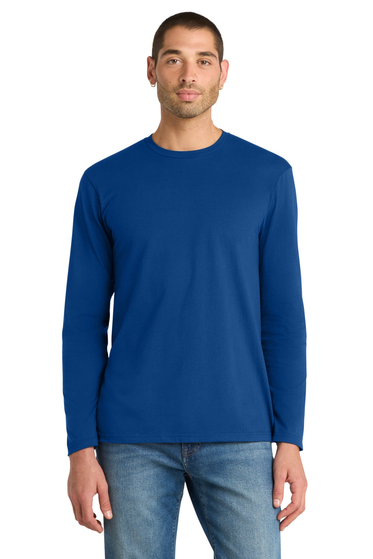 District Very Important Tee Long Sleeve DT6200 Deep Royal