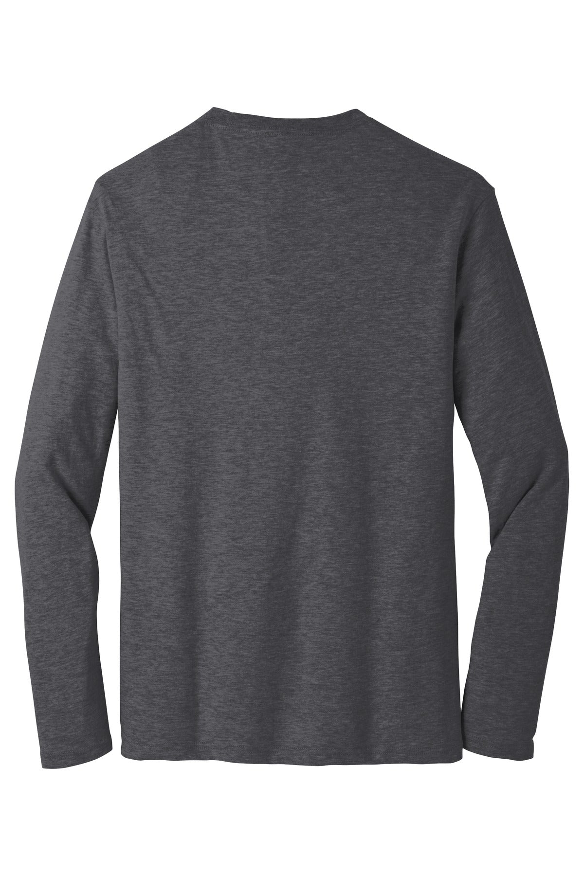 District Very Important Tee Long Sleeve DT6200 Heathered Charcoal