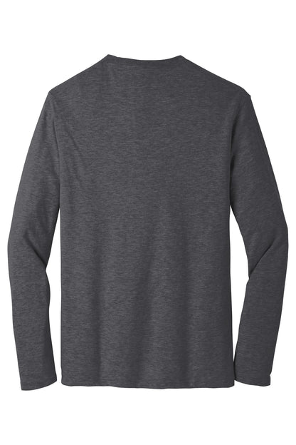 District Very Important Tee Long Sleeve DT6200 Heathered Charcoal