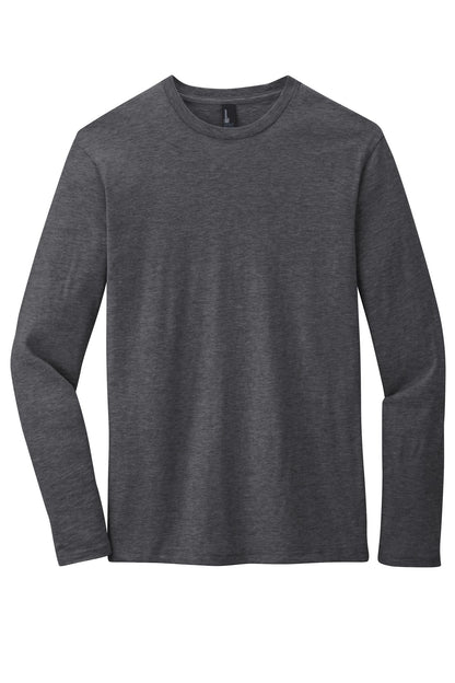 District Very Important Tee Long Sleeve DT6200 Heathered Charcoal