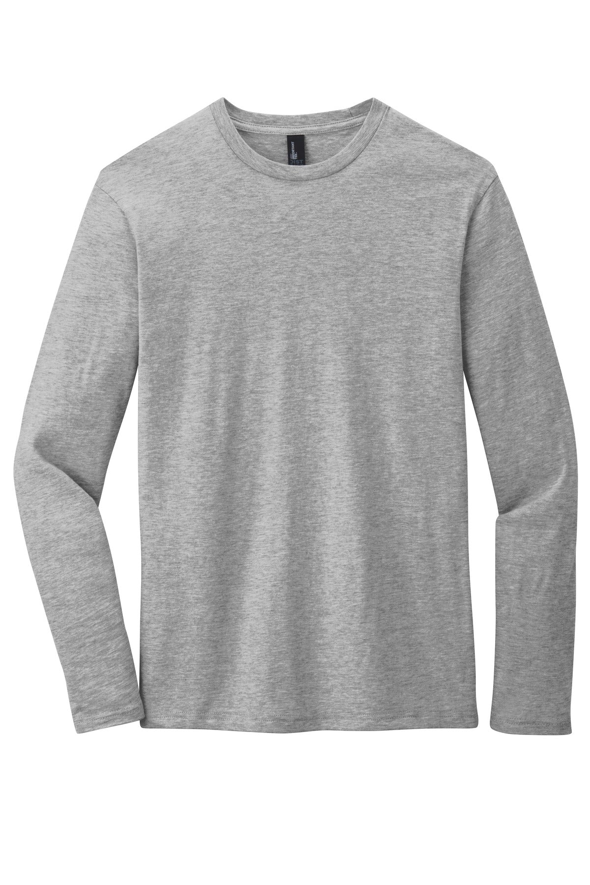 District Very Important Tee Long Sleeve DT6200 Light Heather Grey