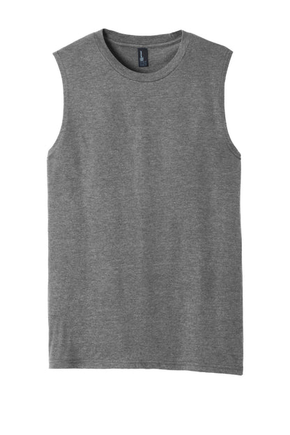 District VIT Muscle Tank DT6300 Grey Frost