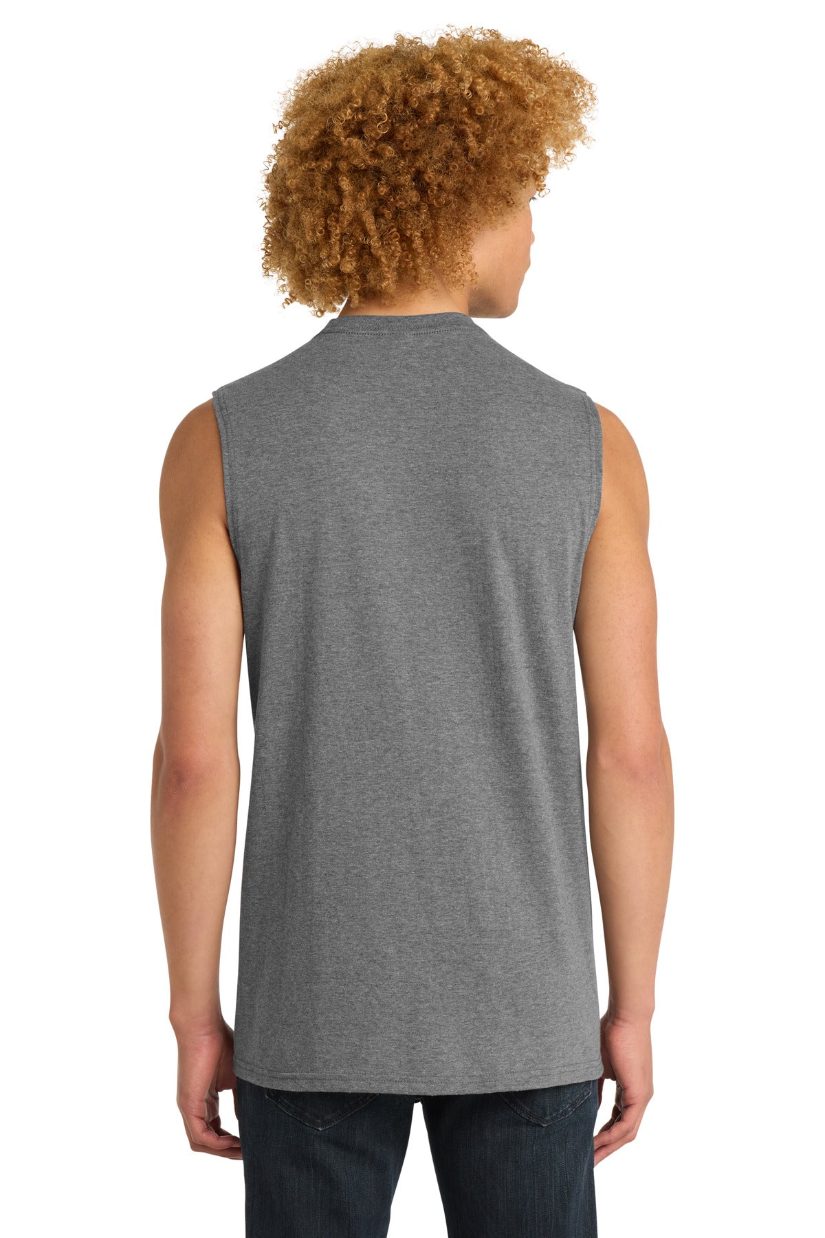 District VIT Muscle Tank DT6300 Grey Frost