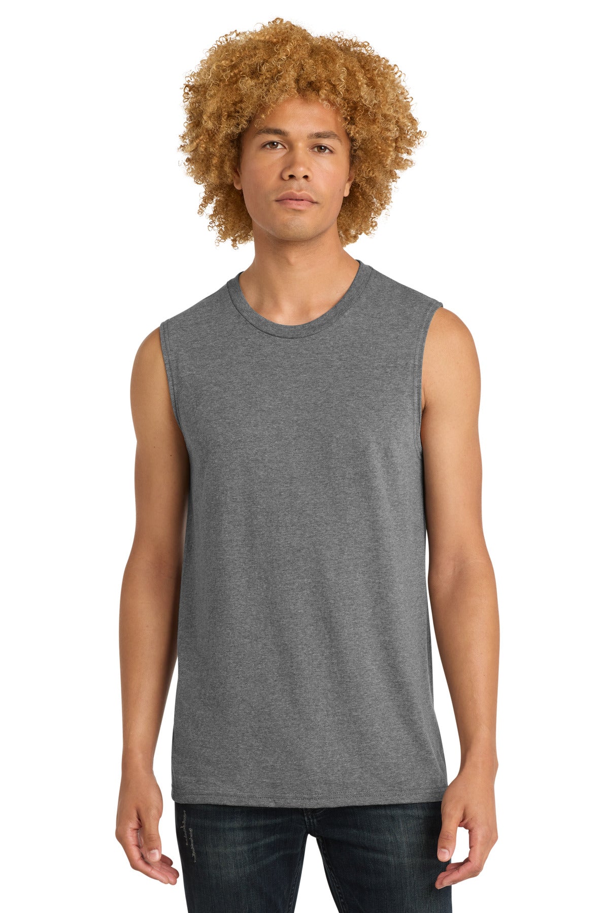 District VIT Muscle Tank DT6300 Grey Frost