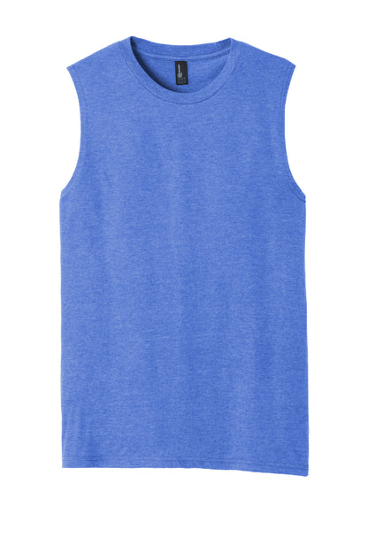District VIT Muscle Tank DT6300 Royal Frost