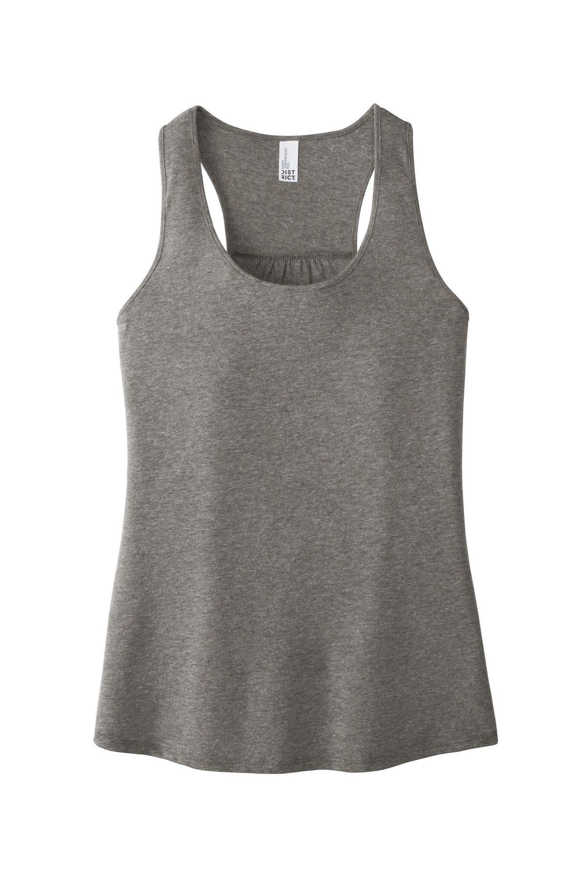 District Women's VIT Racerback Tank DT6302 Grey Frost