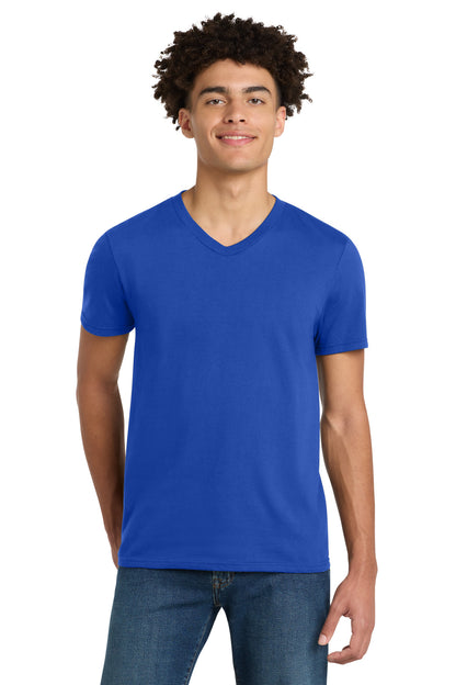 District Very Important Tee V-Neck DT6500 Deep Royal