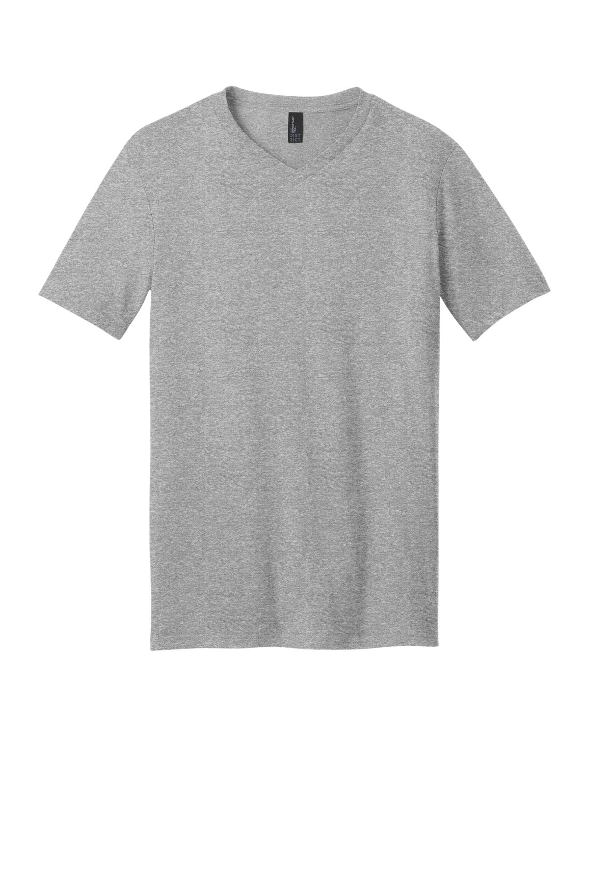 District Very Important Tee V-Neck DT6500 Light Heather Grey
