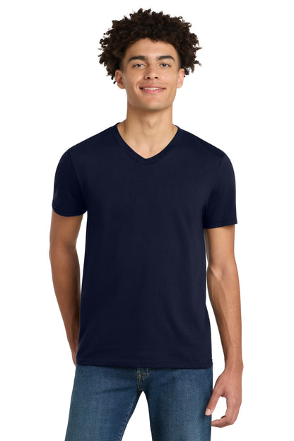 District Very Important Tee V-Neck DT6500 New Navy