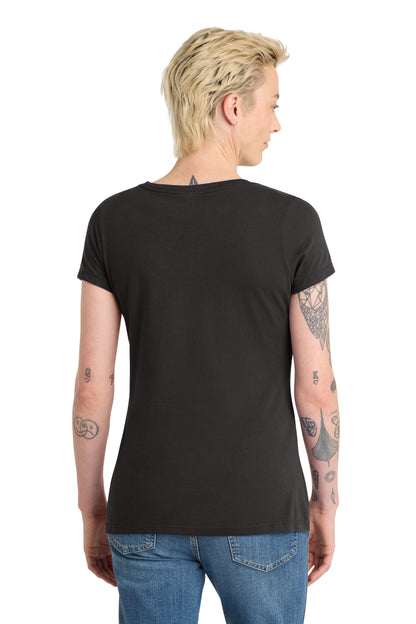 District Women's Very Important Tee V-Neck DT6503 Black