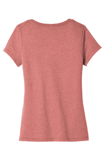 District Women's Very Important Tee V-Neck DT6503 Blush Frost