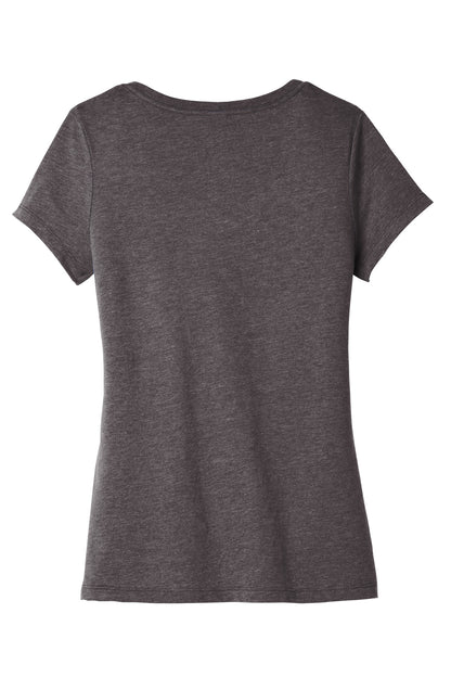 District Women's Very Important Tee V-Neck DT6503 Heathered Charcoal