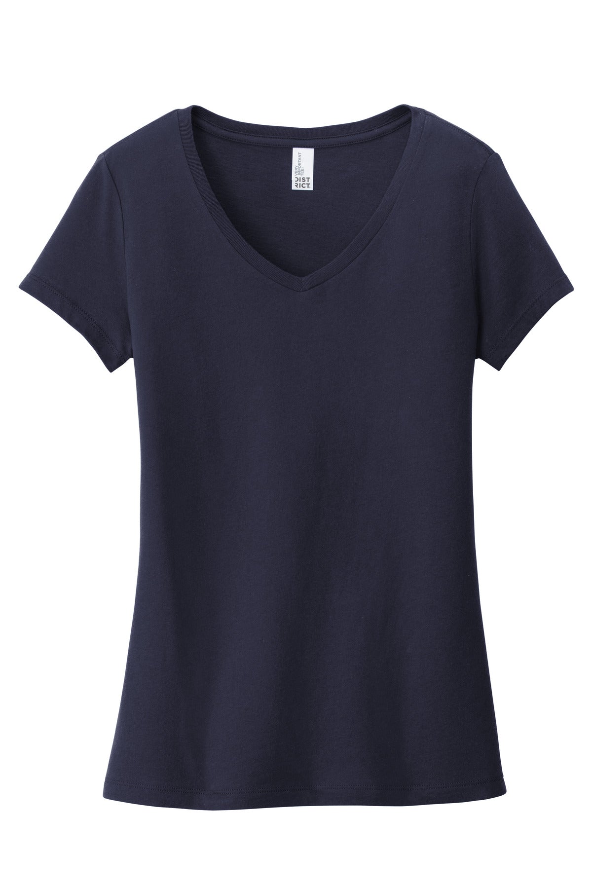 District Women's Very Important Tee V-Neck DT6503 New Navy