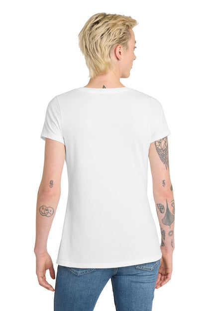 District Women's Very Important Tee V-Neck DT6503 White