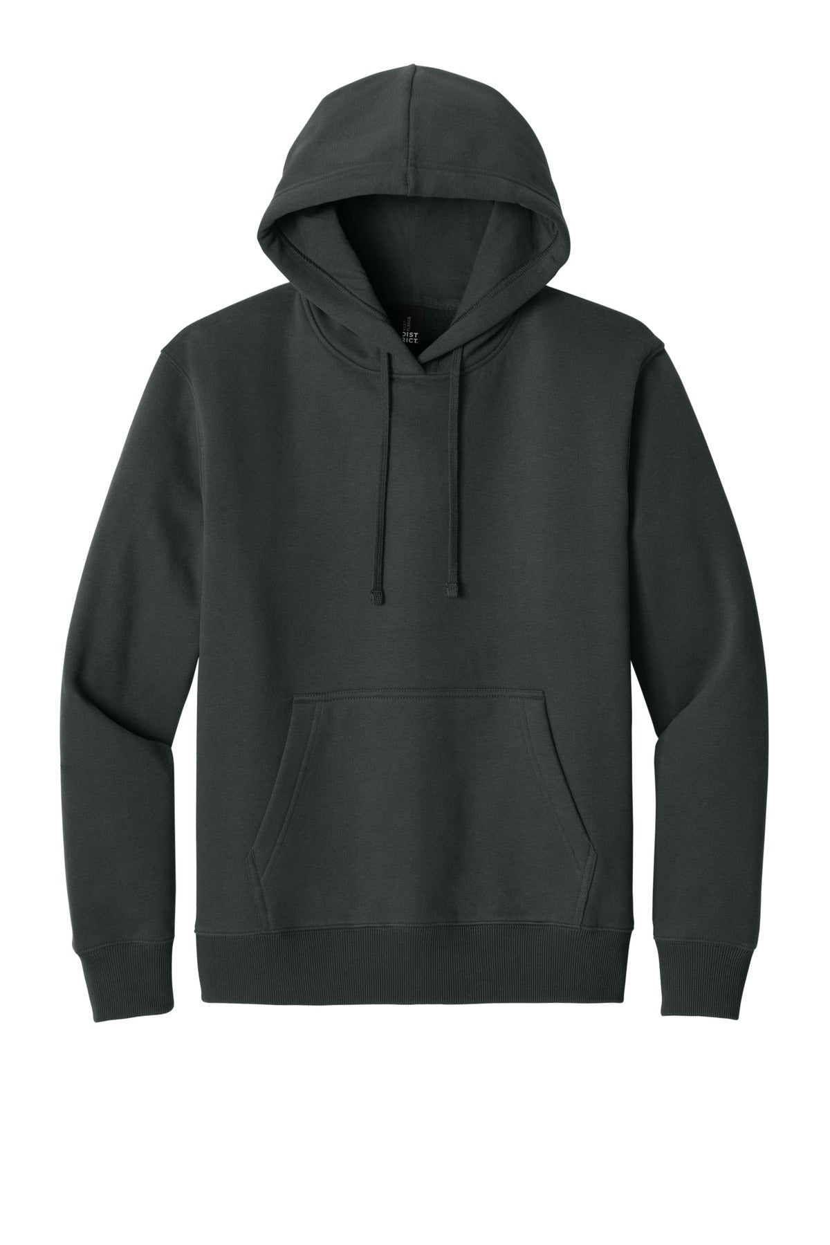 District VIT Super Heavyweight Fleece Hoodie DT6600 Charcoal