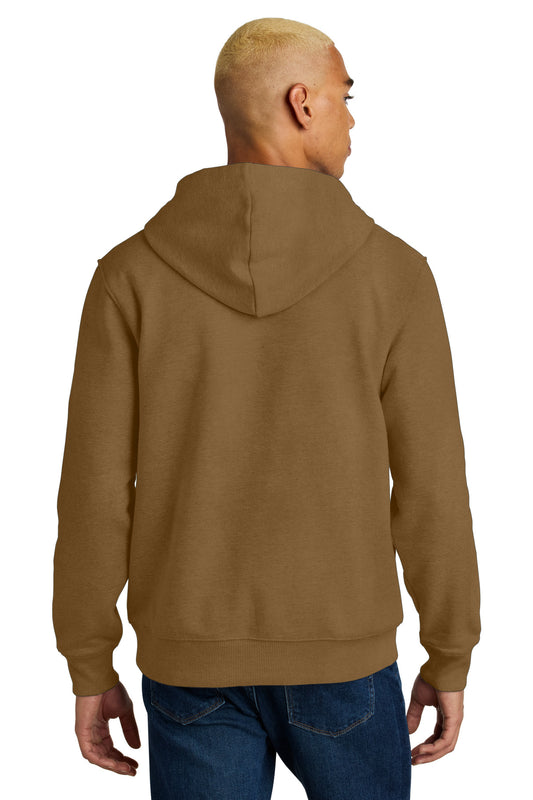 District VIT Super Heavyweight Fleece Hoodie DT6600 Duck Brown