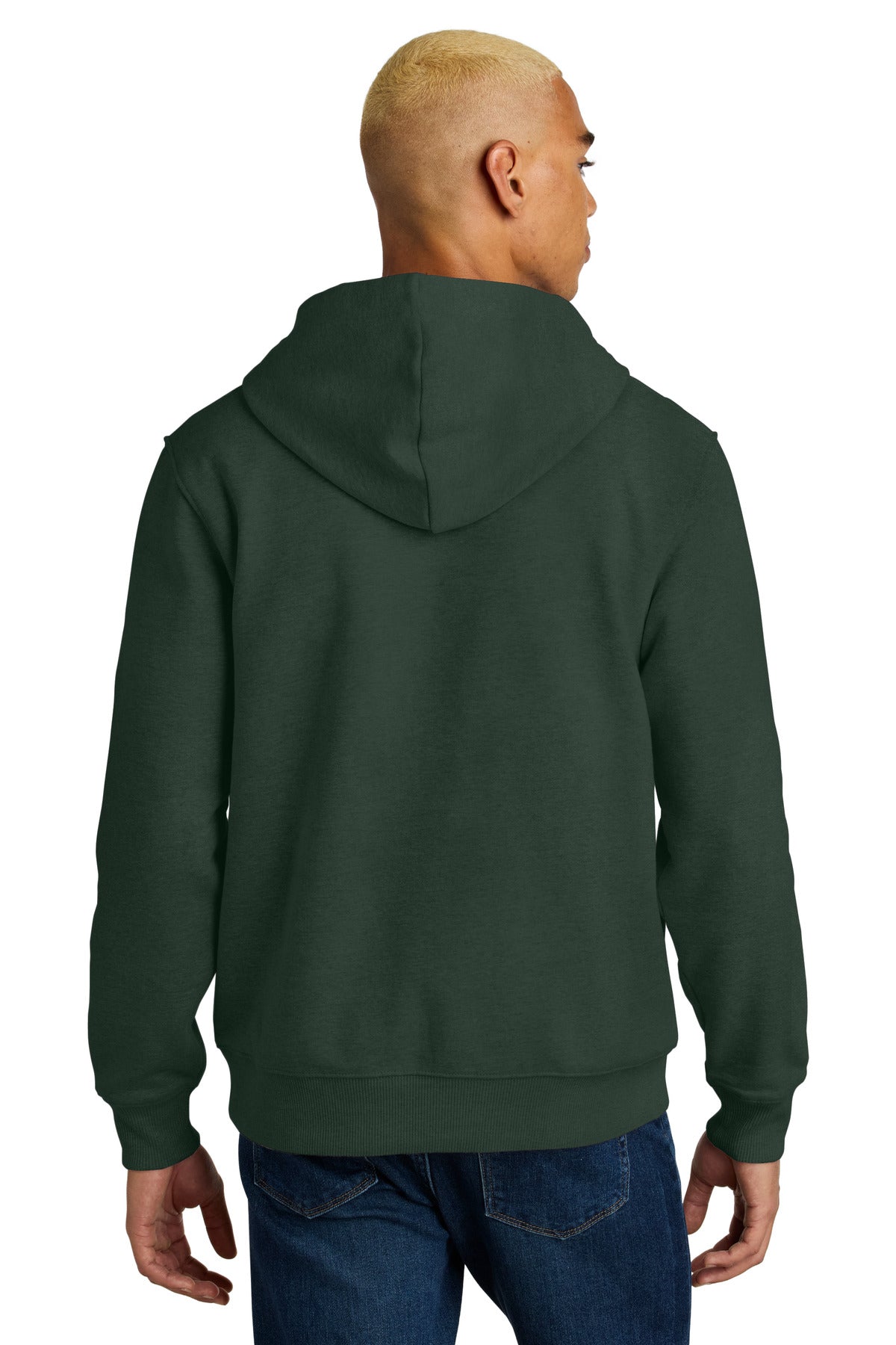 District VIT Super Heavyweight Fleece Hoodie DT6600 Forest Green