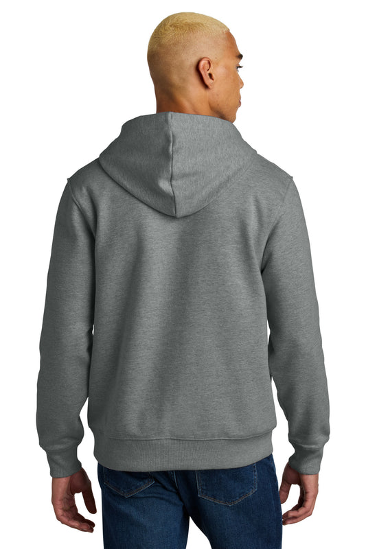 District VIT Super Heavyweight Fleece Hoodie DT6600 Grey Frost