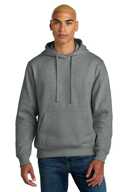 District VIT Super Heavyweight Fleece Hoodie DT6600 Grey Frost