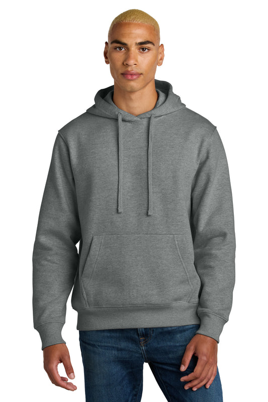 District VIT Super Heavyweight Fleece Hoodie DT6600 Grey Frost
