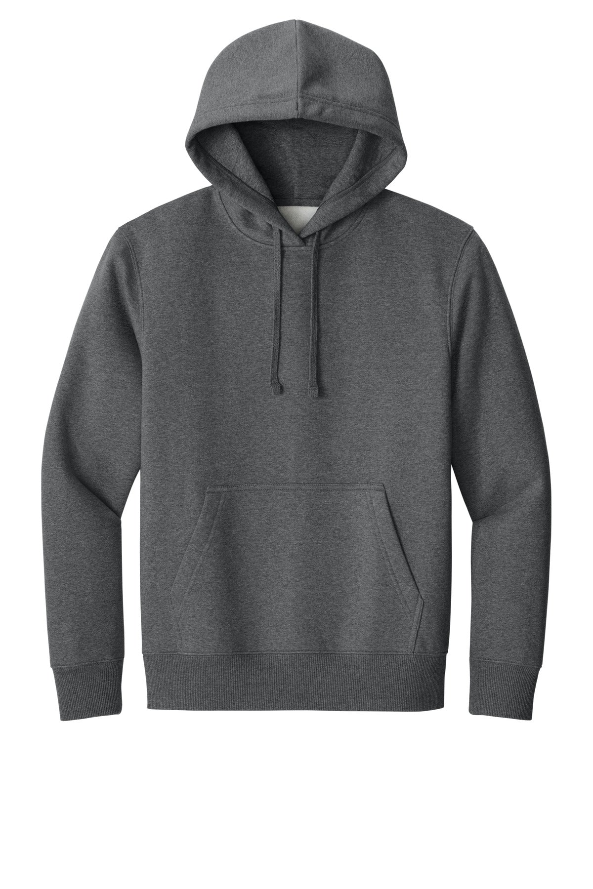 District VIT Super Heavyweight Fleece Hoodie DT6600 Heathered Charcoal