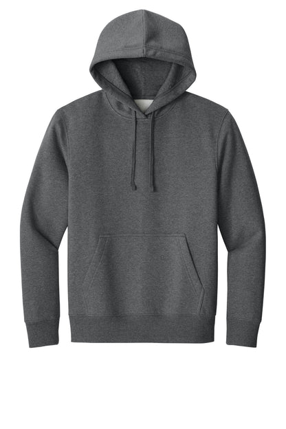 District VIT Super Heavyweight Fleece Hoodie DT6600 Heathered Charcoal