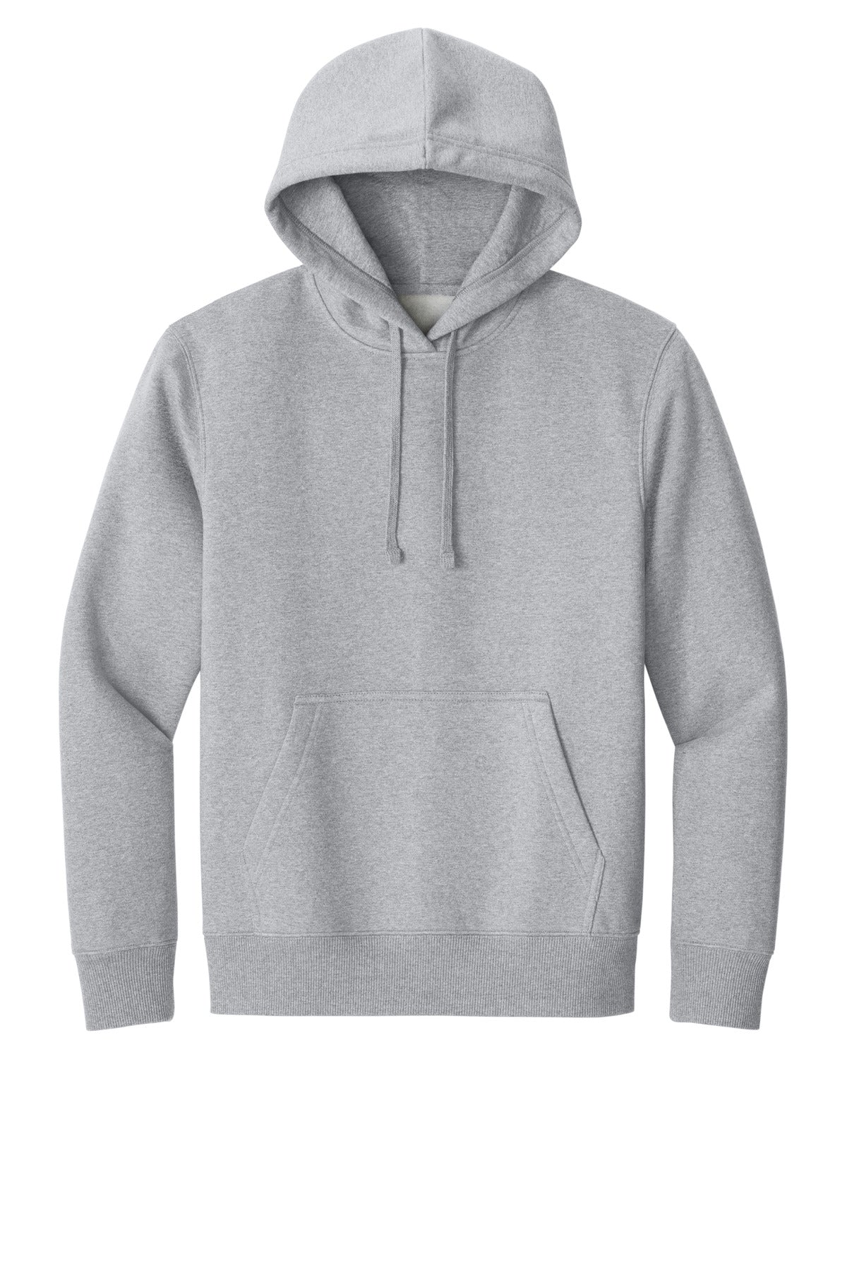 District VIT Super Heavyweight Fleece Hoodie DT6600 Light Heather Grey