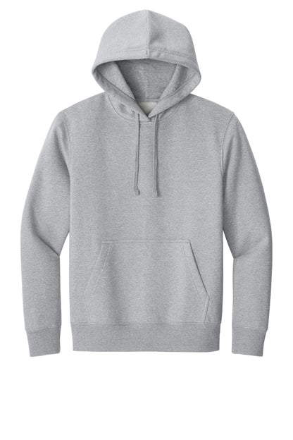 District VIT Super Heavyweight Fleece Hoodie DT6600 Light Heather Grey