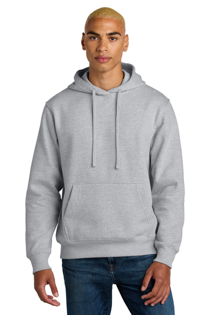 District VIT Super Heavyweight Fleece Hoodie DT6600 Light Heather Grey
