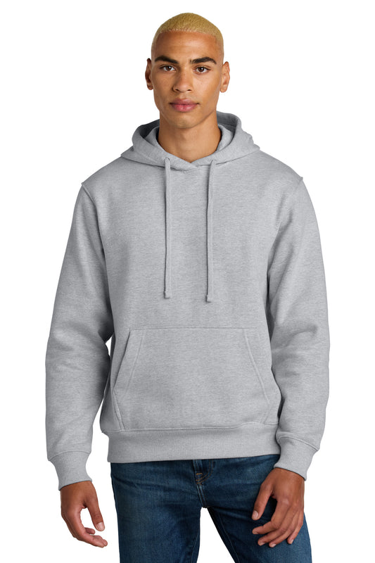 District VIT Super Heavyweight Fleece Hoodie DT6600 Light Heather Grey