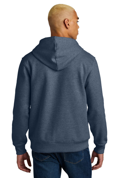 District VIT Super Heavyweight Fleece Hoodie DT6600 Navy Heather