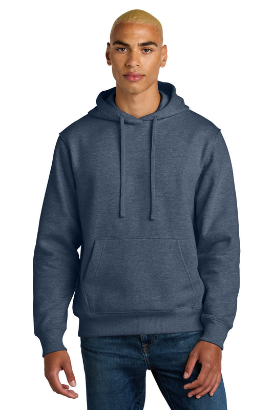 District VIT Super Heavyweight Fleece Hoodie DT6600 Navy Heather